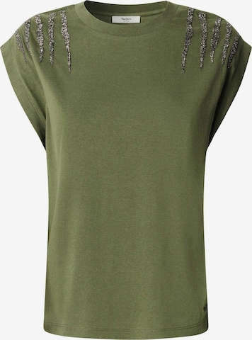 Pepe Jeans Shirt 'BARRY' in Groen: voorkant