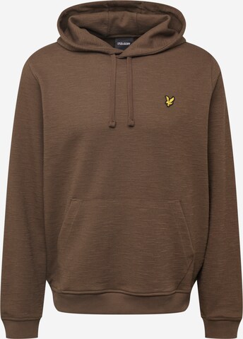 Lyle & Scott Sweatshirt in Groen: voorkant