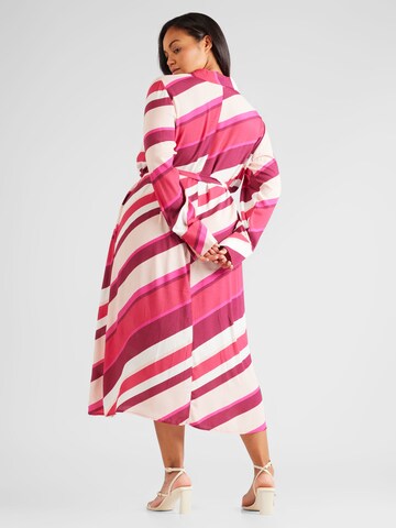 EVOKED Košilové šaty 'DEMA' – pink