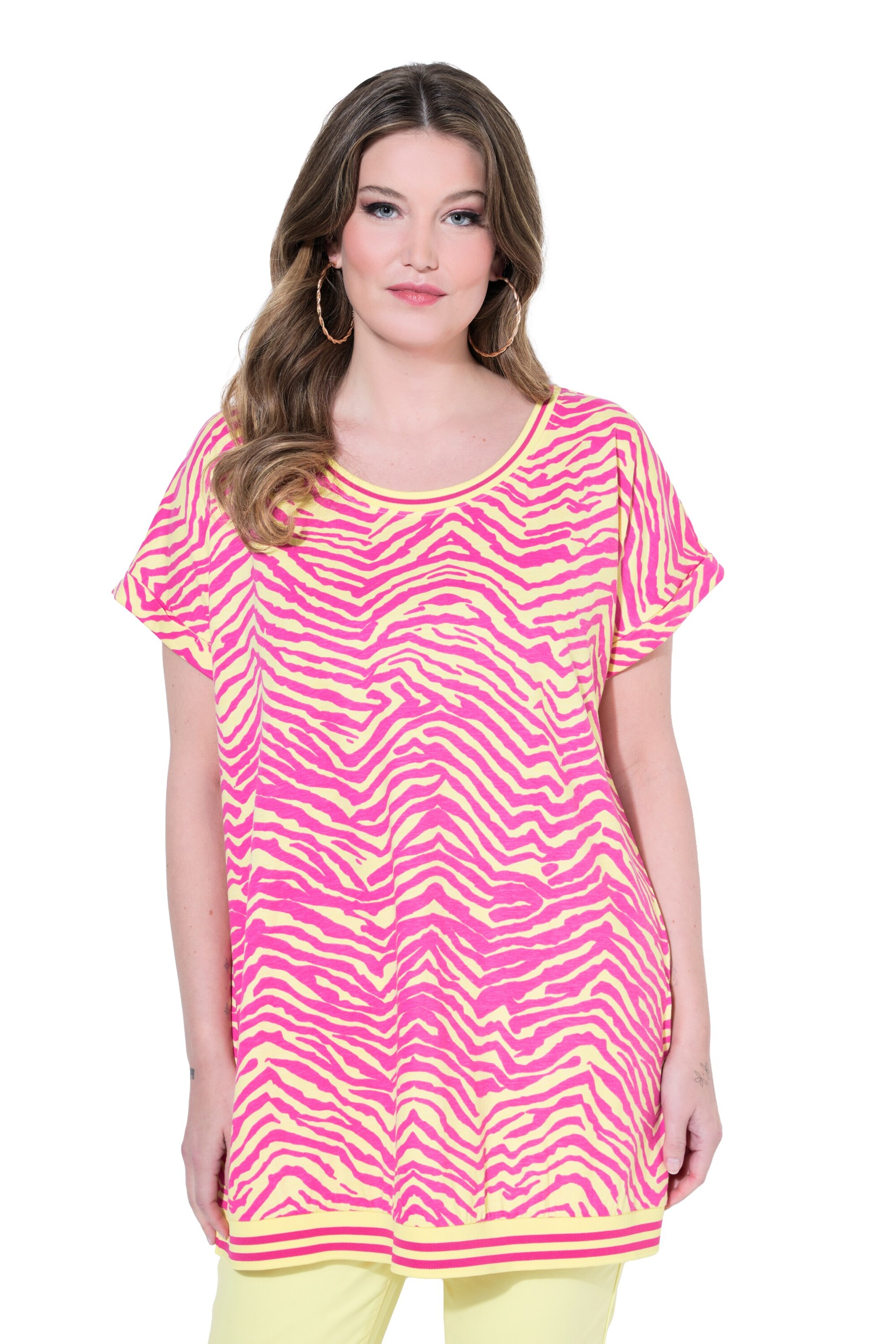 MIAMODA Shirt in Geel: voorkant