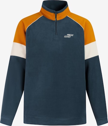 PROTEST Athletic Sweatshirt 'PRTElmar' in Blue: front