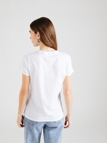 T-shirt 'Elogo 5' BOSS Orange en blanc