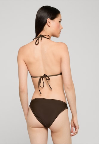 Urban Classics Trojúhelníková Bikiny – hnědá