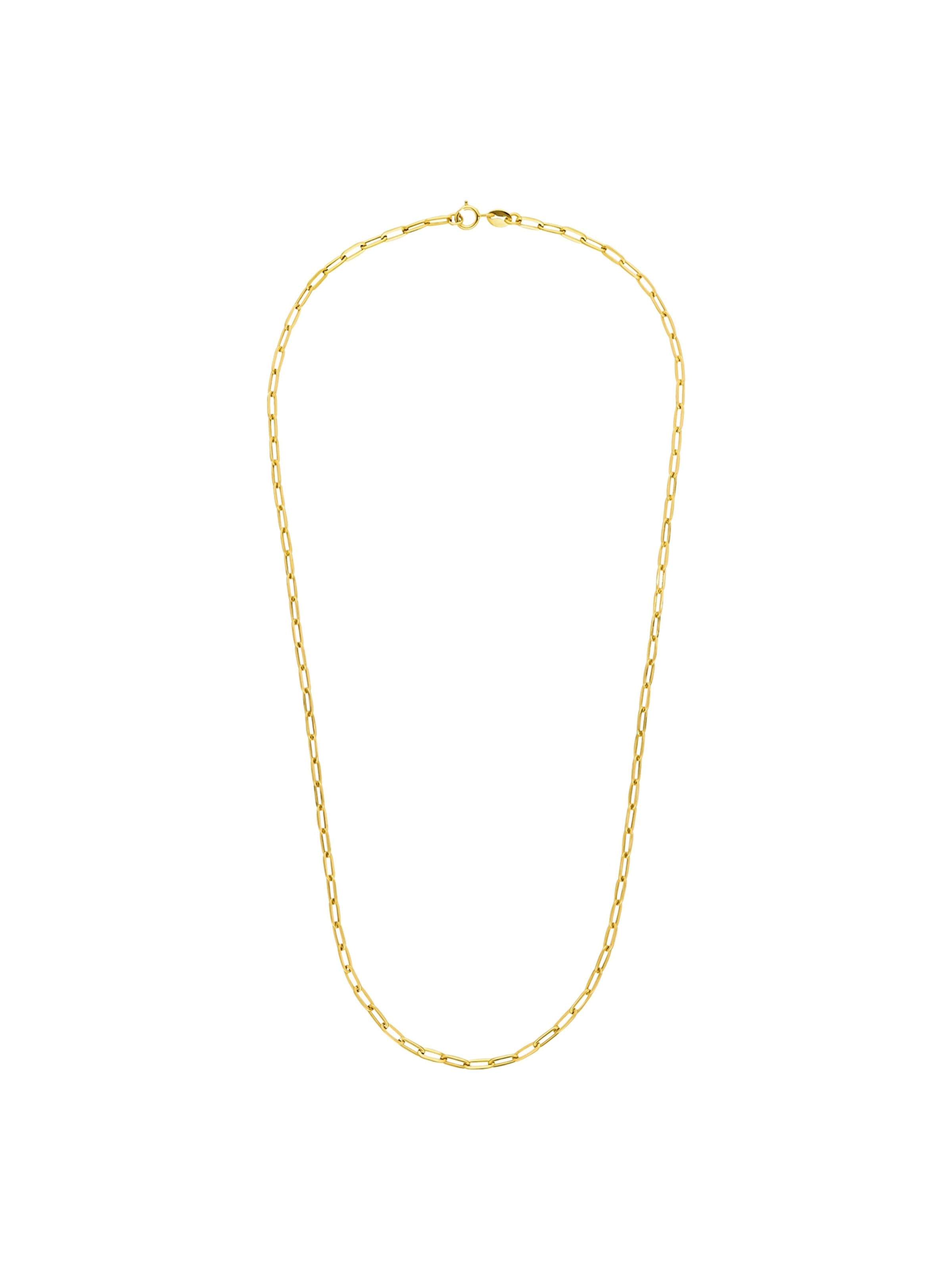 Lucardi Ketting in Goud: voorkant