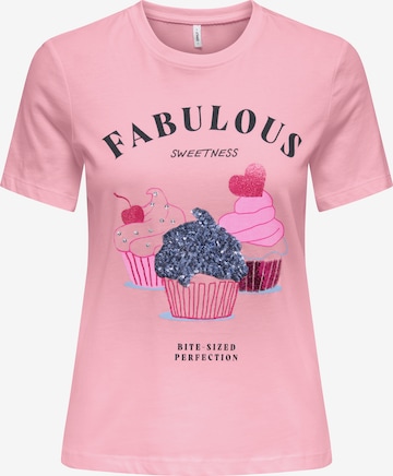 ONLY Shirt in Pink: Vorderseite