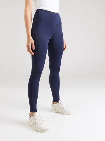 Reebok Skinny Sports trousers 'ID TRAIN' in Blue: front