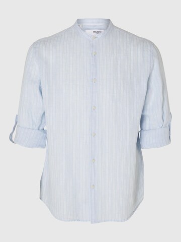 SELECTED HOMME Button Up Shirt in Blue