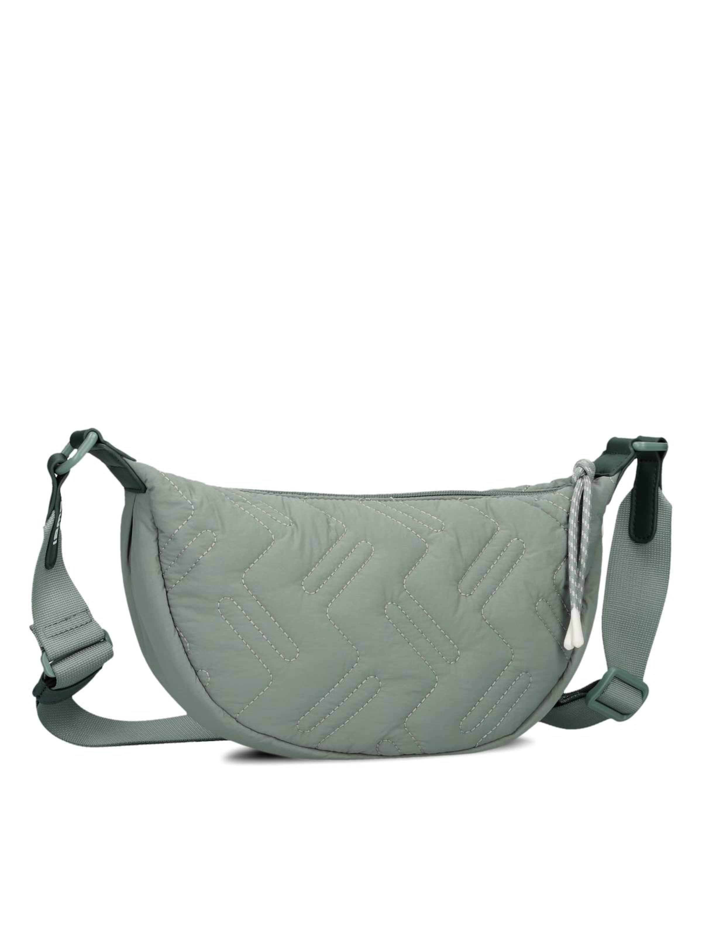 Borsa a tracolla 'CLEO CL50' di ZWEI in verde: frontale
