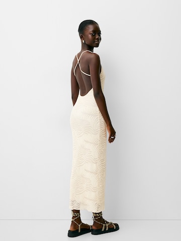 Bershka Dress in Beige