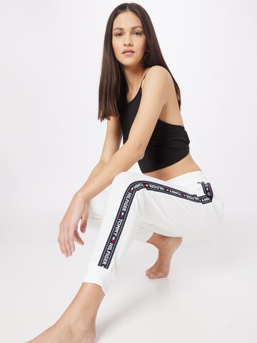 Effilé Pantalon Tommy Hilfiger Underwear en blanc