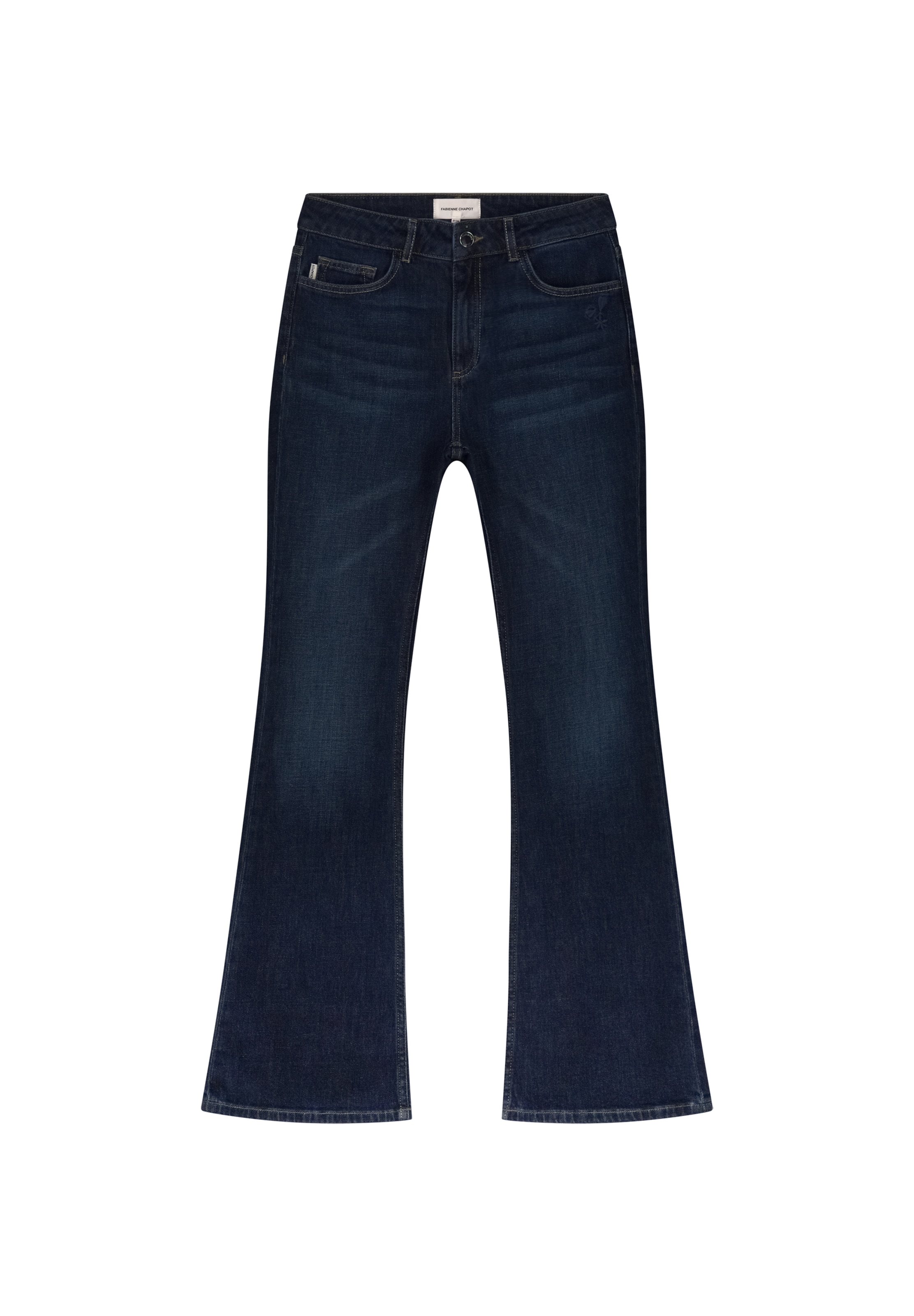 Fabienne Chapot Regular Jeans in Blauw: voorkant
