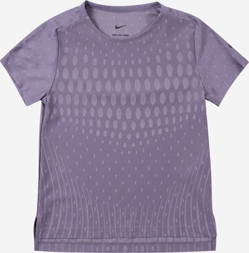 NIKE Funkční tričko 'DFADV' – fialová: přední strana