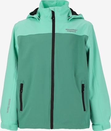 Weather Report Outdoor jacket 'Borise Jr.' in Green: front