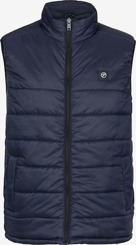 Petrol Industries Vest in Blue: front