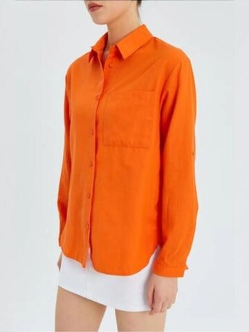 MixRay Blouse 'Hemden' in Orange