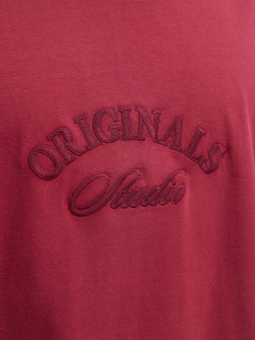 JACK & JONES T-Shirt in Rot