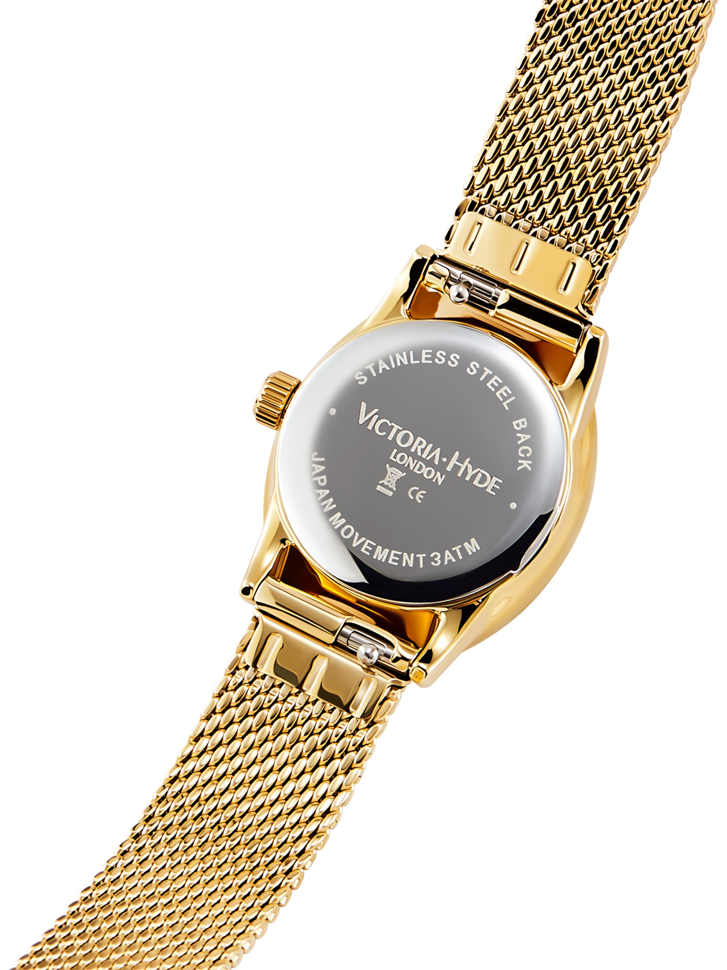 Montre à affichage analogique ' Edith ' Victoria Hyde en or