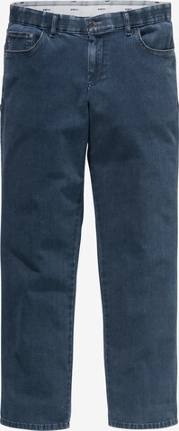 Men Plus Jeans in Blue: front