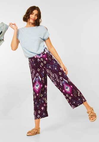 CECIL Wide leg Pants in Purple