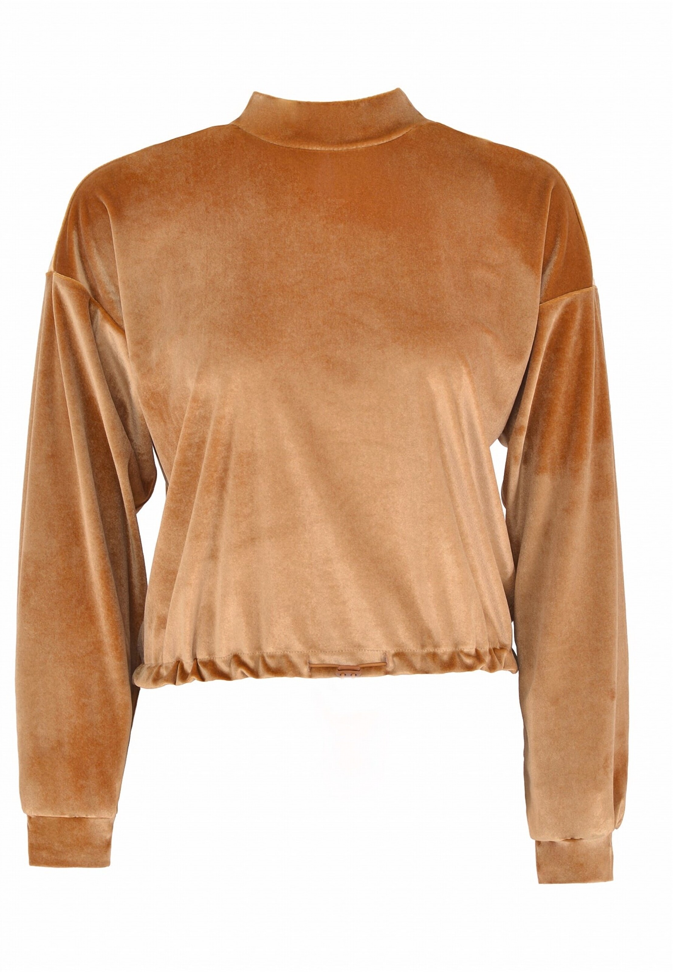 FRESHLIONS Bluse 'Remy' in Braun: Vorderseite