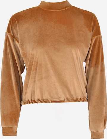 FRESHLIONS Bluse 'Remy' in Braun: Vorderseite