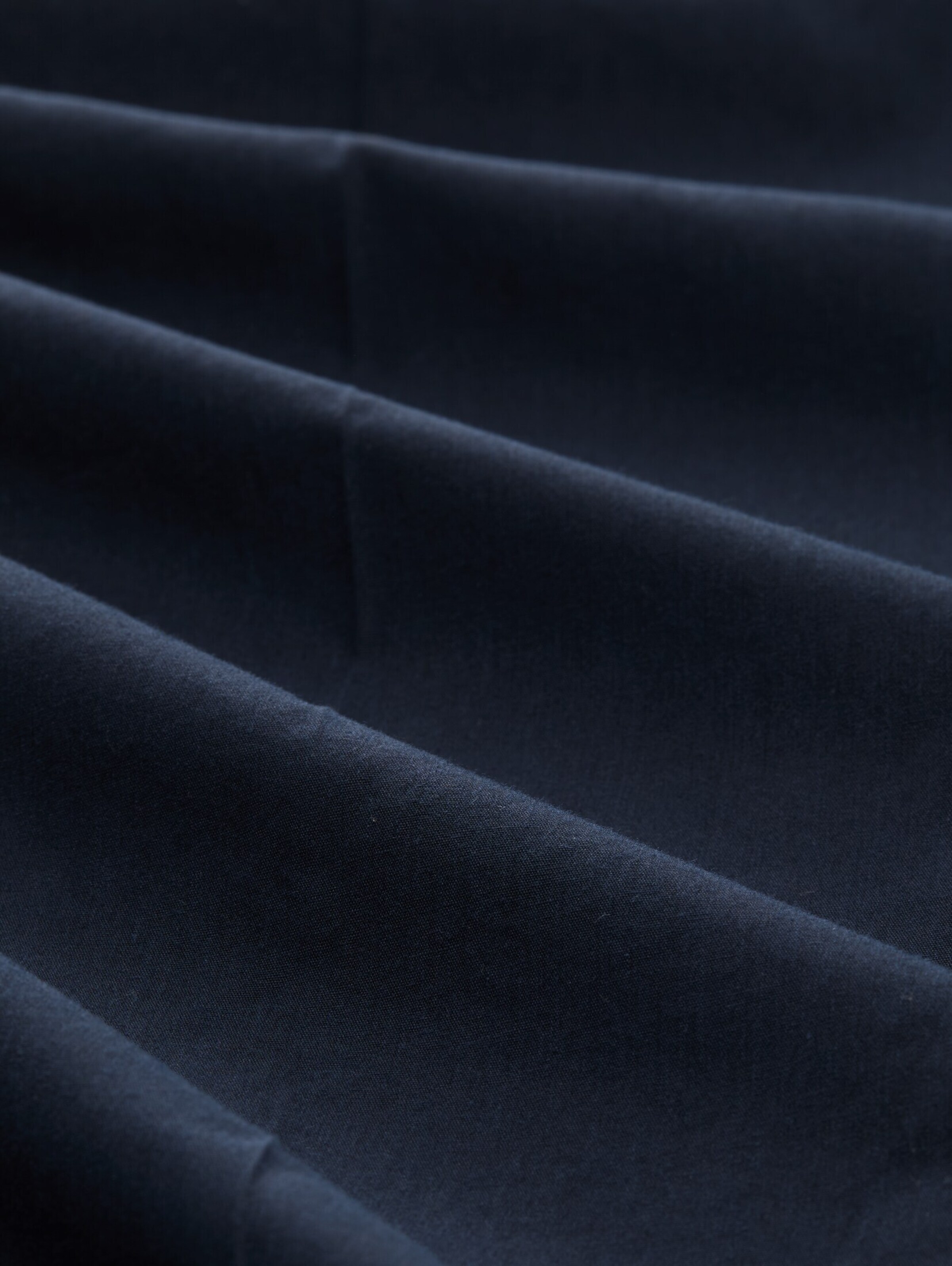 TOM TAILORregular Hlače s naborima - plava boja