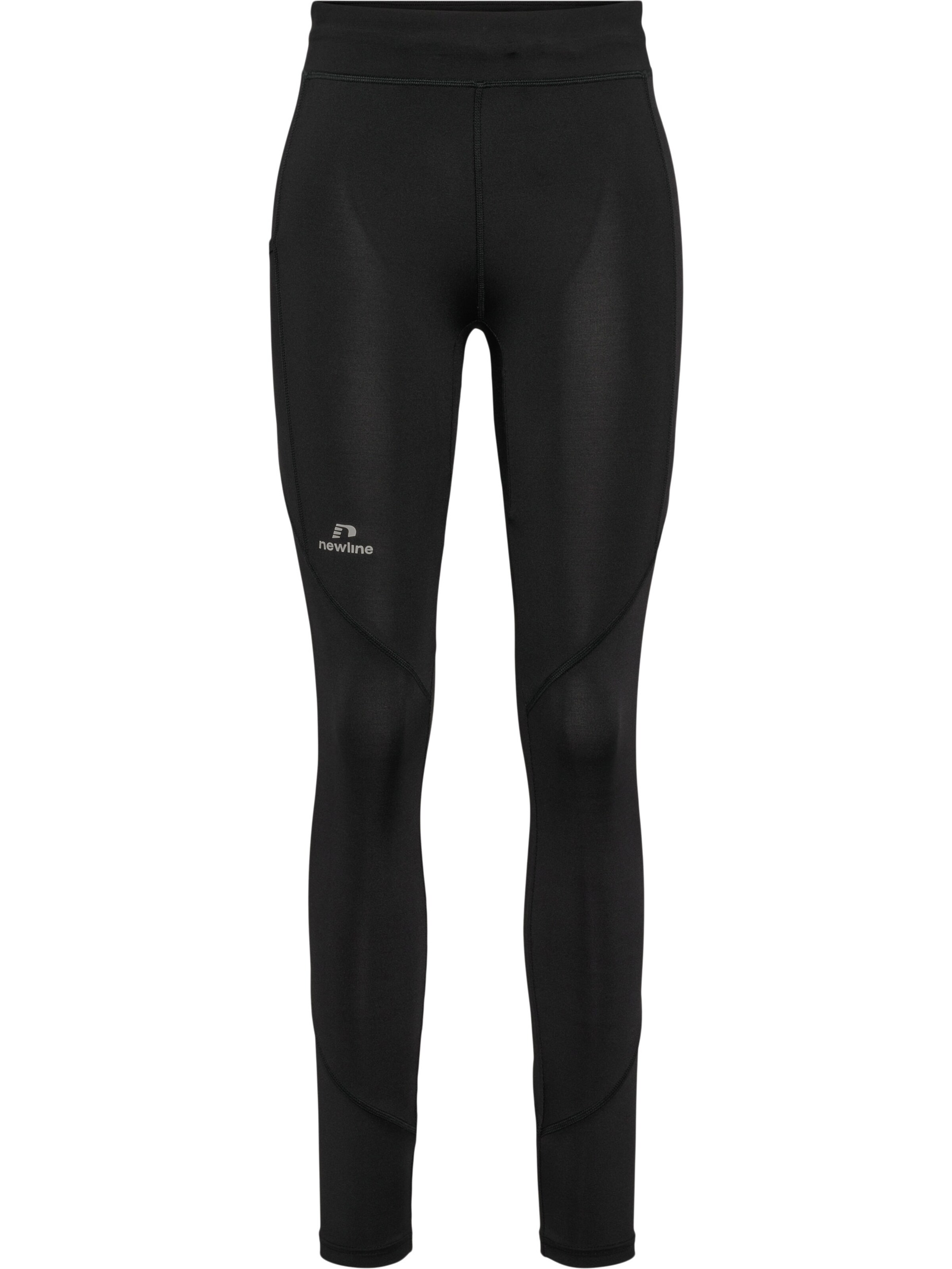 Newline Skinny Sportsbukser i sort: forside