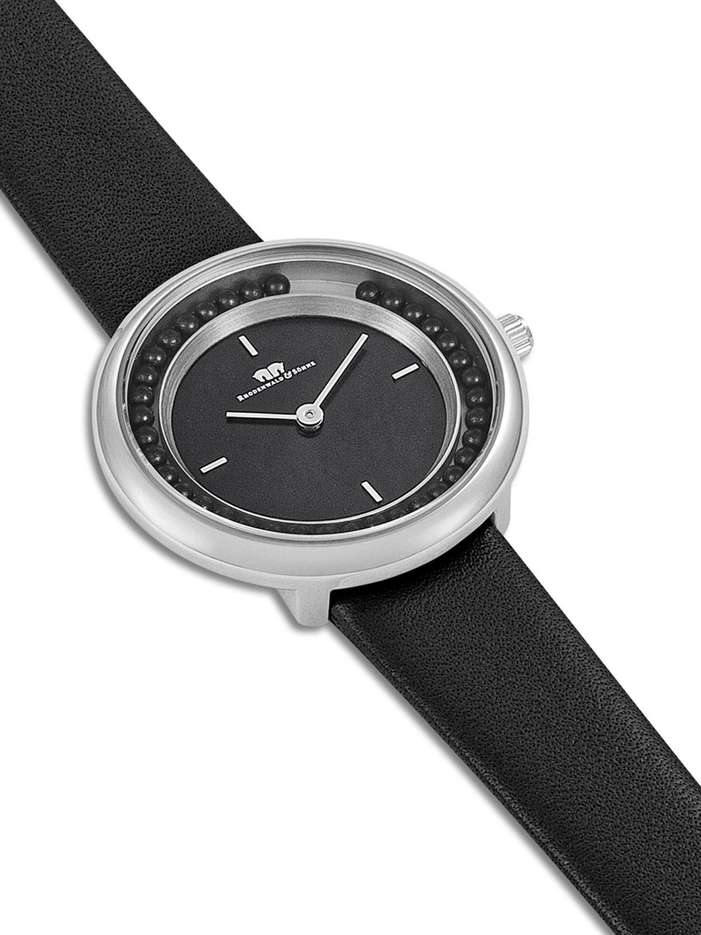 Rhodenwald & Söhne Analoog horloge in Zwart