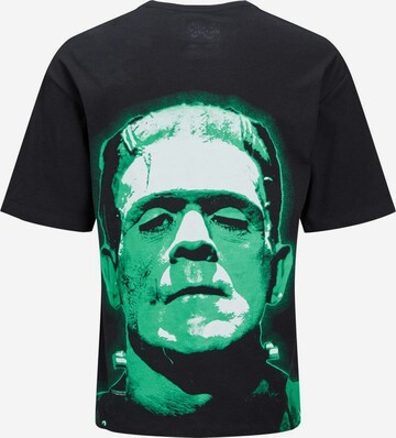 Maglietta 'Frankenstein' di JACK & JONES in nero
