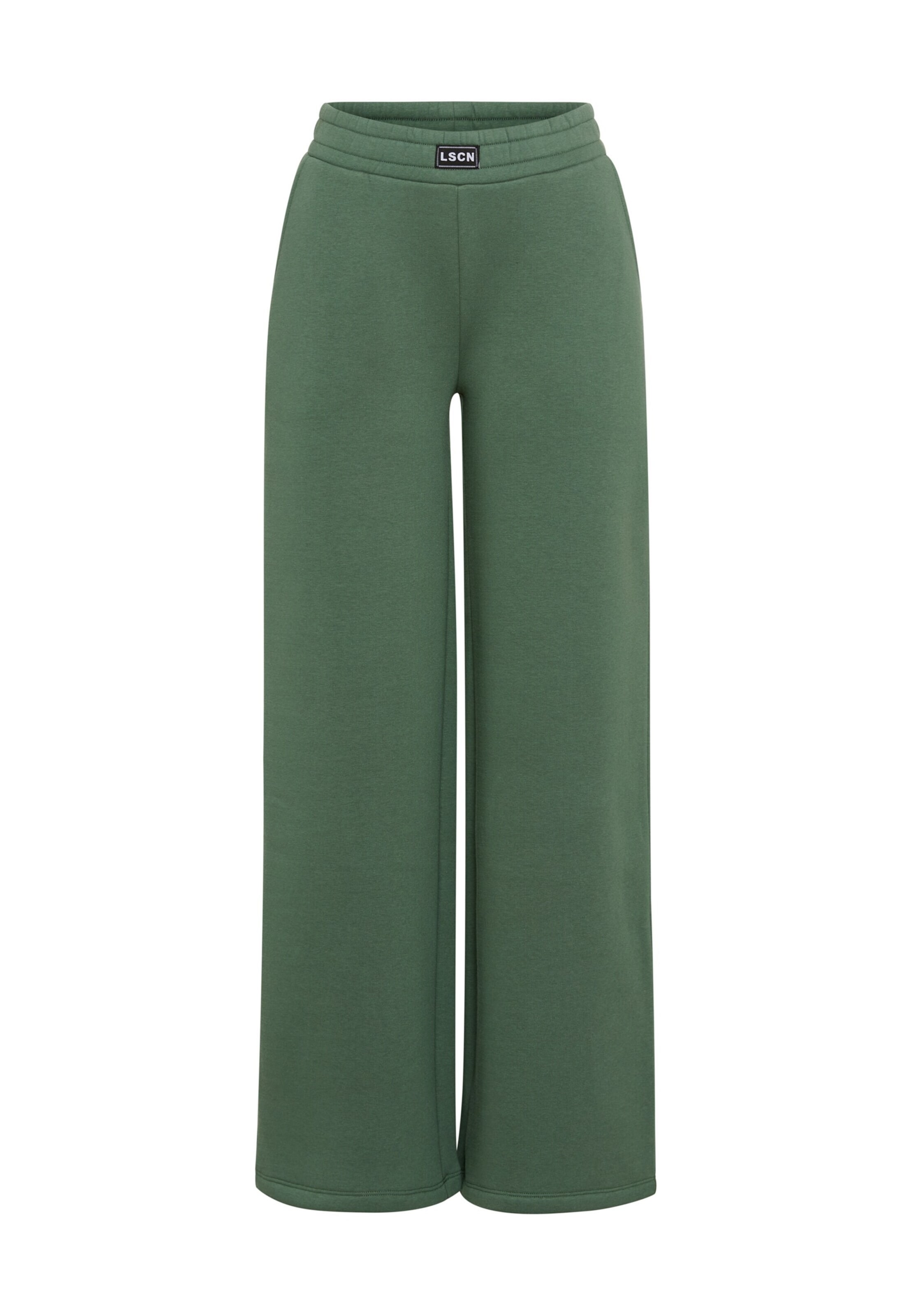 LSCN by LASCANA Trousers in Green: front
