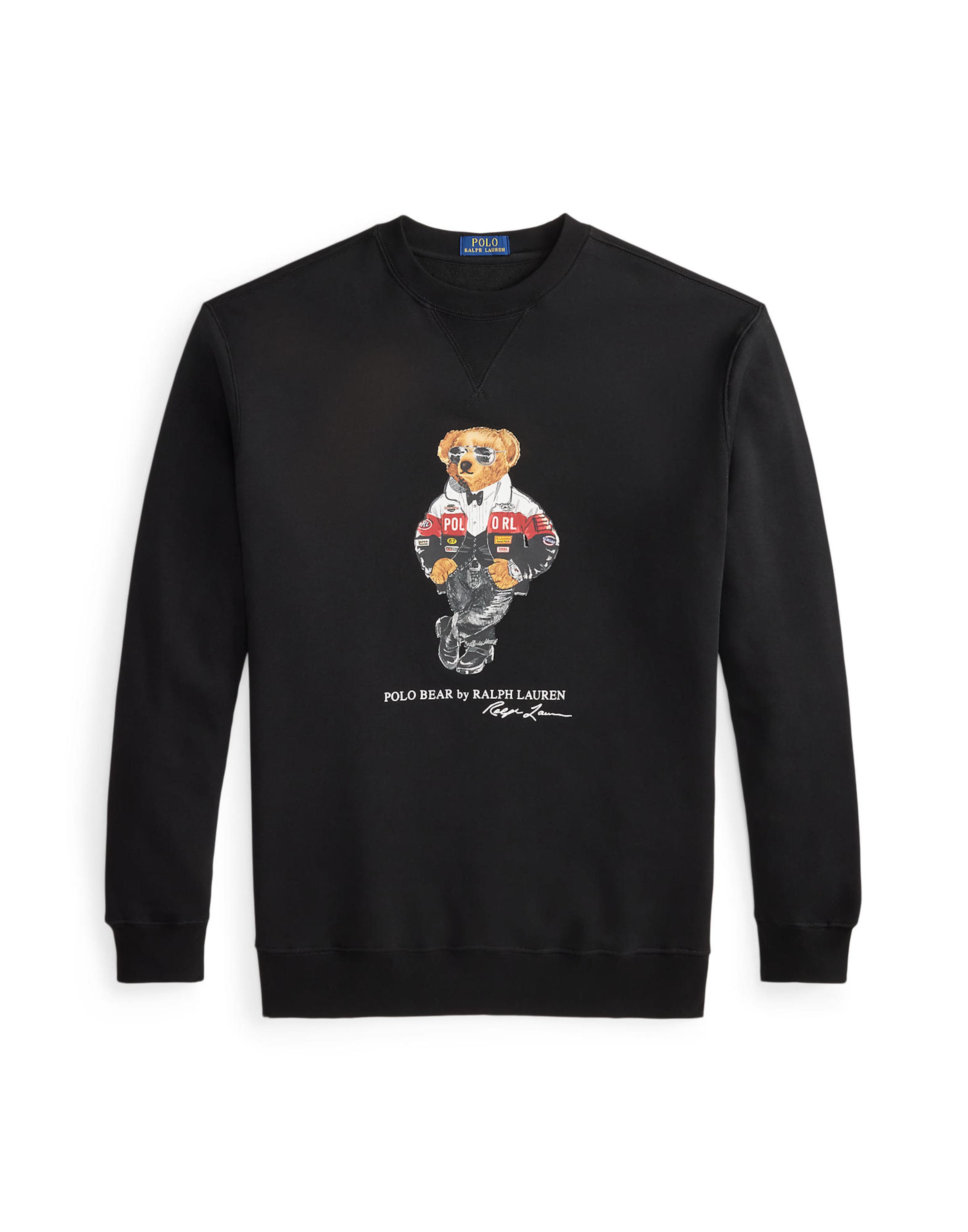 Polo Ralph Lauren Big & Tall - Sudadera en negro: frente