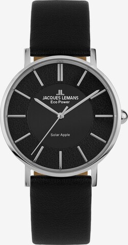 Jacques Lemans Uhr in Schwarz: predná strana