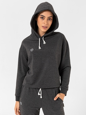 MOROTAI Athletic Sweatshirt 'Made in Germany' in Grey