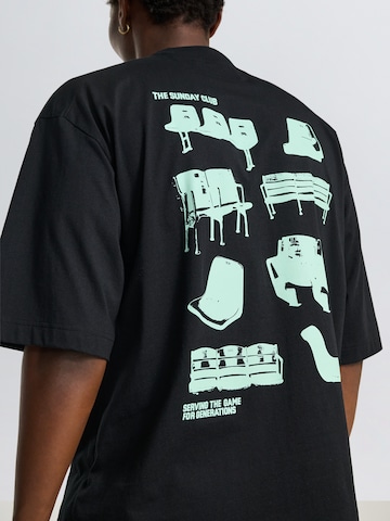 Hummel Shirt 'Sunday' in Zwart