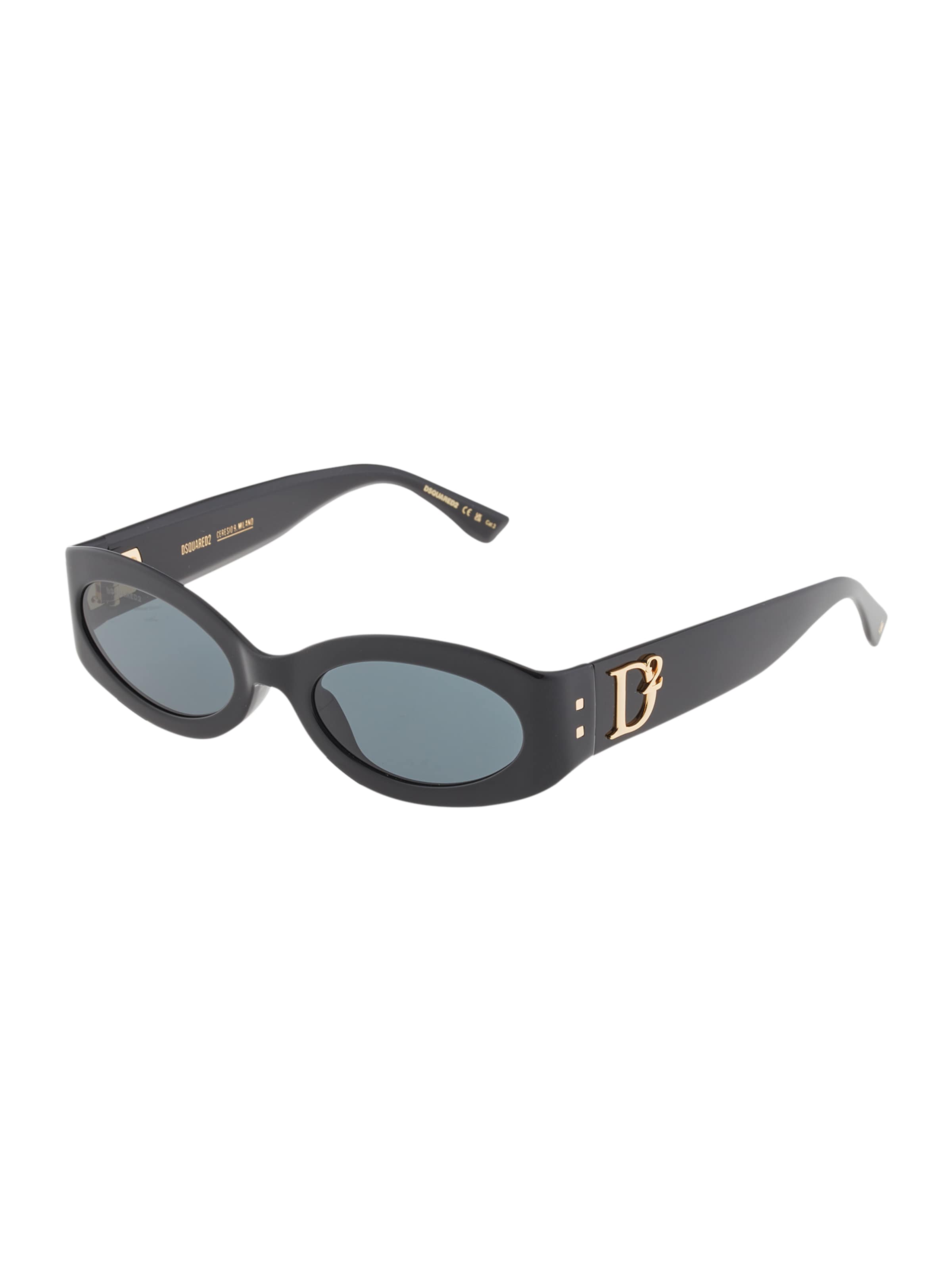 DSQUARED2 Okulary przeciwsłoneczne w kolorze czarny: przód