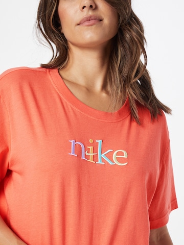 Nike Sportswear Tričko - oranžová