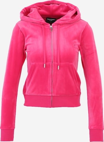 Veste de survêtement 'ROBERTSON' Juicy Couture Petite en rose : devant