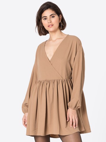 Noisy may Kleid 'CATIE' in Beige: predná strana