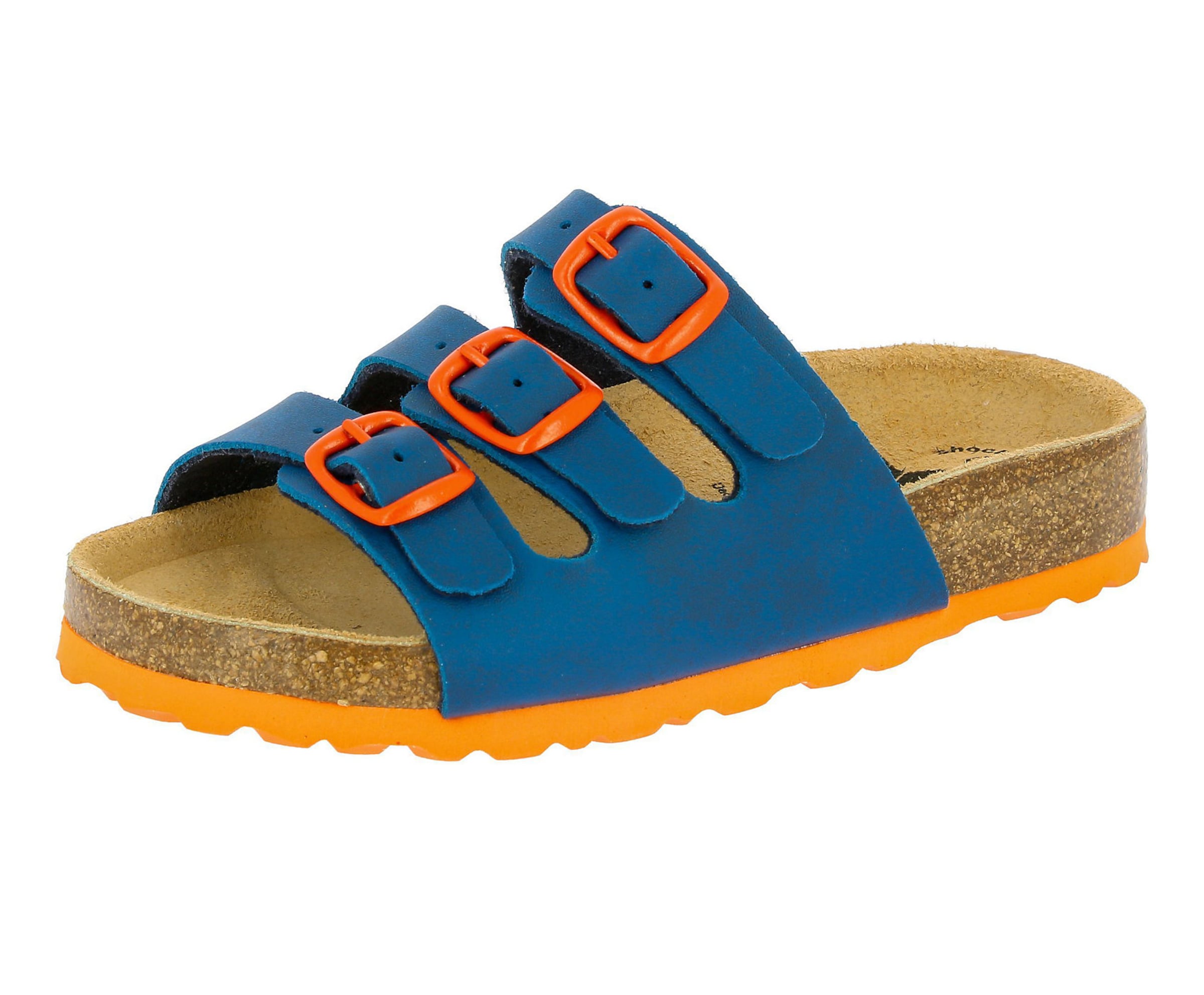 LICO Open shoes 'Bioline' in Blue: front