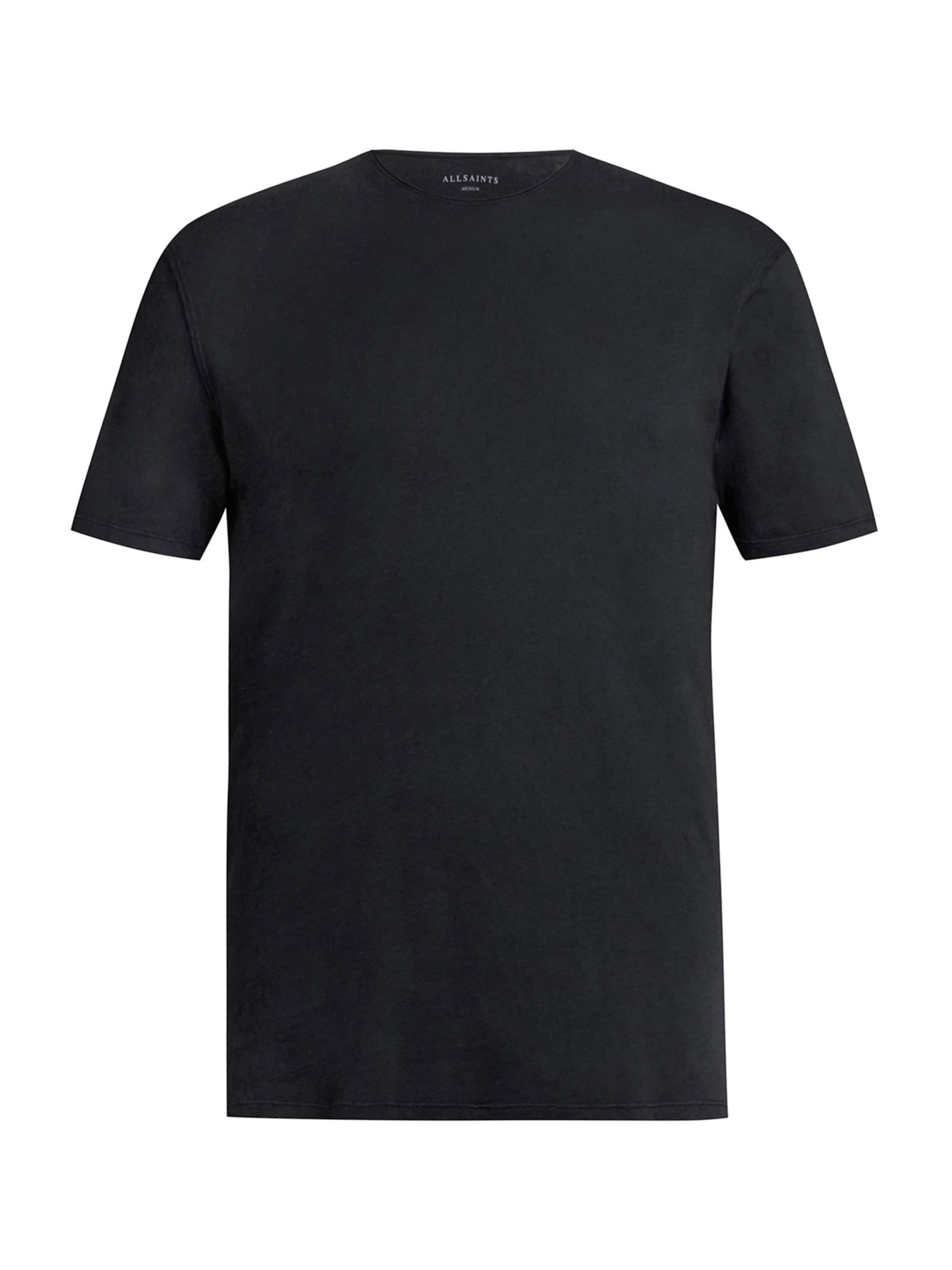 Maglietta di AllSaints in nero: frontale