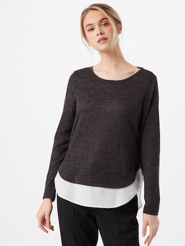 VERO MODA - Pullover 'BIRGIT' em cinzento: frente