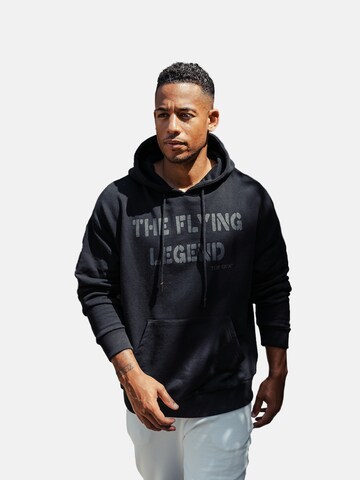 TOP GUN Sweatshirt in Black: front