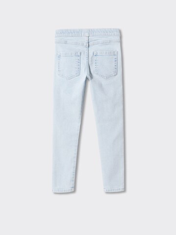 MANGO KIDS Skinny Jeansy w kolorze niebieski