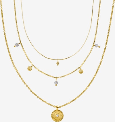 PURELEI Kette 'Kaipo' in gold / silber, Produktansicht