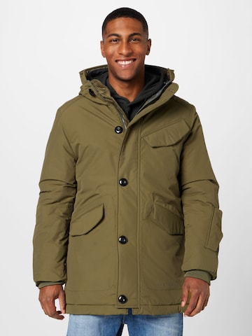 Parka d’hiver 'Vodan' G-Star RAW en vert : devant