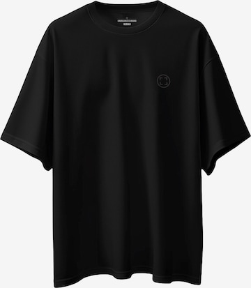 UNORGANIZED BRAND Shirt 'SCHWERES OVERSIZE T5' in Zwart: voorkant