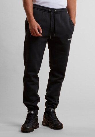 Starter Black Label Tapered Trousers 'Essential' in Black