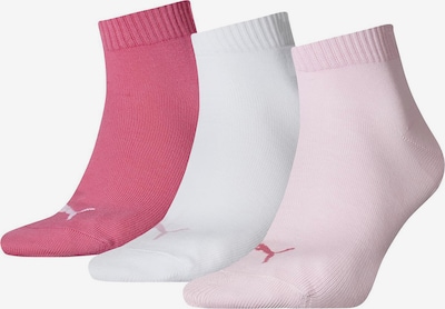 PUMA Socken in cyclam / rosa / weiß, Produktansicht