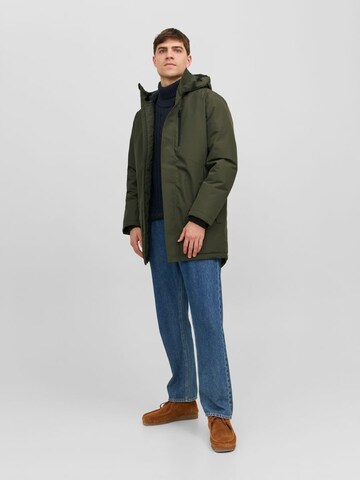 JACK & JONES Winterparka in Groen