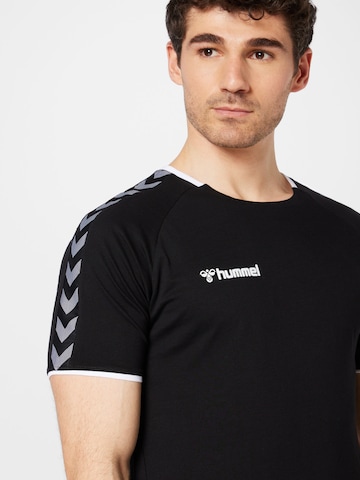 T-Shirt fonctionnel Hummel en noir